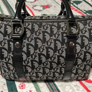 ❤️ CHRISTIAN DIOR Monogram Boston Black❤️